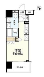 ラ・コスタ新宿余丁町 2階 間取り図