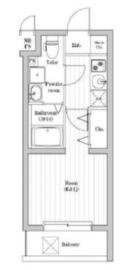 SPコート菊名サウス 501 間取り図
