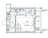 ラフィスタ元町Ⅰ 204 間取り図