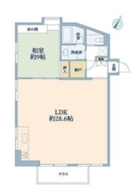 目黒メゾン 102 間取り図