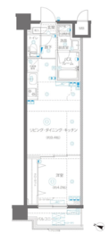 AELL横浜吉野町 606 間取り図