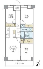 KDXレジデンス田園調布 405 間取り図
