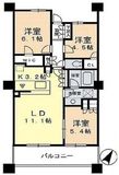 ブリリア有明スカイタワー 28階 間取り図