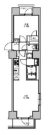 S-RESIDENCE押上south (エスレジデンス押上サウス) 501 間取り図
