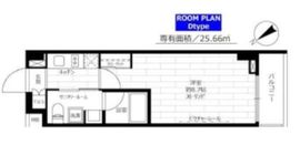 ステージグランデ茅場町 3階 間取り図