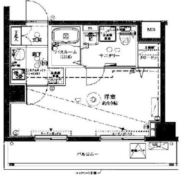 クレヴィスタ亀戸4 2階 間取り図
