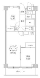 プライムアーバン武蔵小杉comodo 605 間取り図