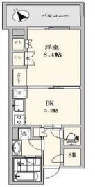 シンフォニーシティ荻窪 8階 間取り図