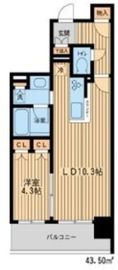 HF新横浜レジデンス 3階 間取り図