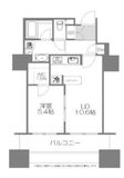 東京ツインパークス レフトウィング 24階 間取り図