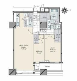 三田ガーデンヒルズ EAST HILL 13階 間取り図