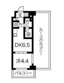 プレール・ドゥーク品川旗の台 11階 間取り図