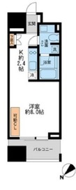 プロスペクトKALON三ノ輪 203 間取り図