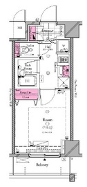 コンシェリア・デュー勝どき 3階 間取り図