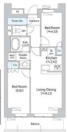 パークアクシス千歳船橋 217 間取り図