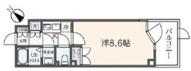 フェルテ中野 508 間取り図
