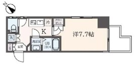 フェルテ中野 612 間取り図
