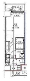 S-RESIDENCE押上パークサイド (エスレジデンス押上パークサイド) 501 間取り図