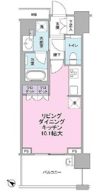 クロスエアタワー 12階 間取り図