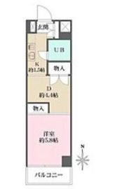 リーラ仲御徒町 7階 間取り図