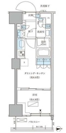 パークアクシス品川天王洲アイル 102 間取り図