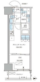 パークアクシス品川天王洲アイル 106 間取り図
