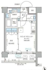 パークアクシス文京本郷 421 間取り図