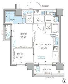 パークアクシス文京本郷 422 間取り図