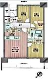 HARUMI FLAG SUN VILLAGE (晴海フラッグ サンヴィレッジ) 11階 間取り図