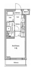 ラフィスタ宮崎台 2階 間取り図