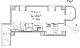 モンテヴェルデ神楽坂弐番館 604 間取り図
