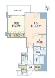 パークホームズ横濱関内 6階 間取り図