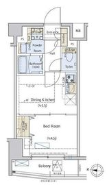 Cedar Plaza目黒本町 204 間取り図