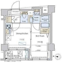 Cedar Plaza目黒本町 302 間取り図