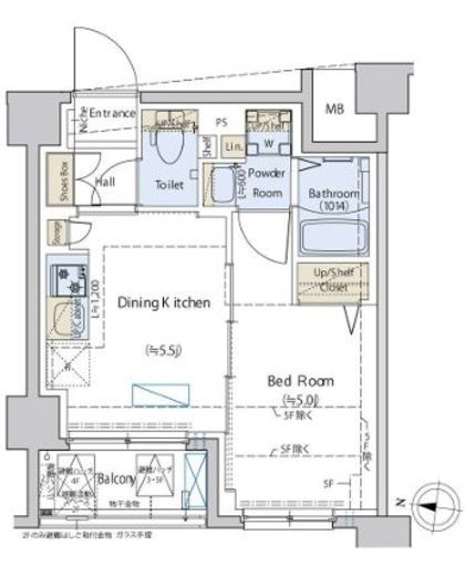 Cedar Plaza目黒本町 303 間取り図