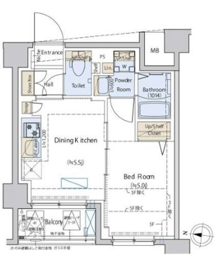 Cedar Plaza目黒本町 403 間取り図