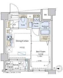 Cedar Plaza目黒本町 403 間取り図