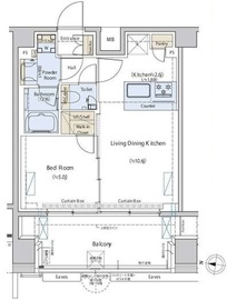 Cedar Plaza目黒本町 505 間取り図