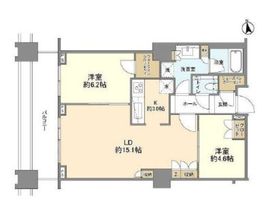 アトラスタワー茗荷谷 18階 間取り図