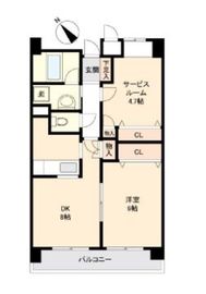 カールトンプラザ川崎 503 間取り図