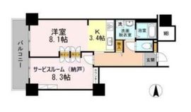 品川シーサイドビュータワー1 210 間取り図