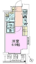 門前仲町レジデンス参番館 1005 間取り図