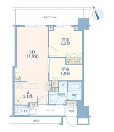 THE TOWER JUJO (ザ・タワー十条) 27階 間取り図