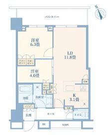 THE TOWER JUJO (ザ・タワー十条) 27階 間取り図