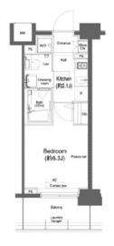 プラウドフラット鶴見Ⅱ 304 間取り図