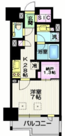 アトラス北品川 3階 間取り図