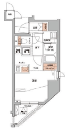 ハーモニーレジデンス錦糸町#001 201 間取り図