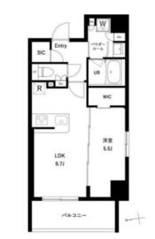 アーバンパーク綾瀬WEST 601 間取り図