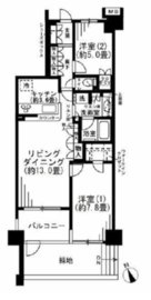 横濱山手テラス 壱番館 1階 間取り図