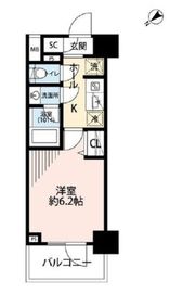 プレール・ドゥーク横濱浅間町 8階 間取り図